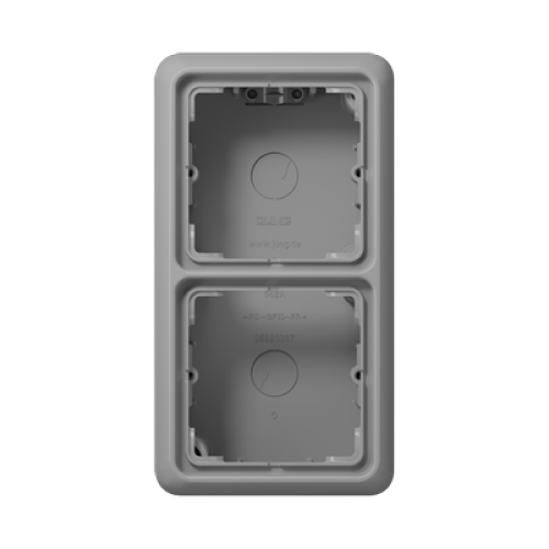 Коробка двухместная Jung CD582AGR