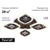 Потолочная светодиодная люстра Ambrella Light Acrylica Ice FA281