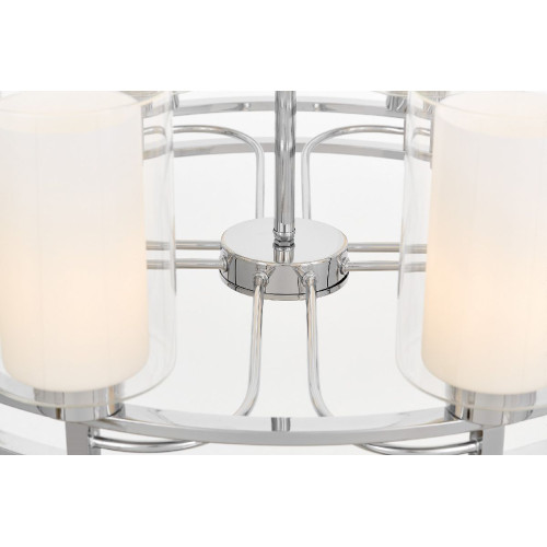 Подвесная люстра Lumina Deco Marietta LDP 8025-8 CHR+WT