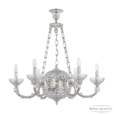 Подвесная люстра Bohemia Ivele Crystal Florence 71009P/6/210 NW P Clear/M-1F