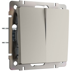 Выключатель двухклавишный Werkel W1220004 4690389211904 a069452