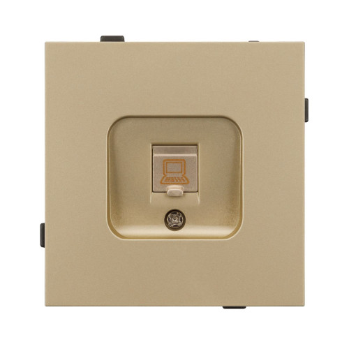 Механизм компьютерной розетки Arlight SCT-TENDO-MPC1-SFPL-GD (RJ-45, CAT6) 054592