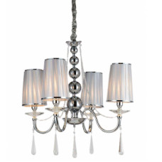 Подвесная люстра Lumina Deco Fabione LDP 1200-4 CHR