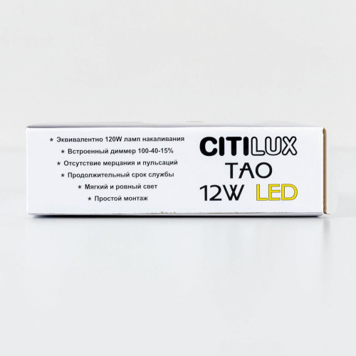 Накладной светодиодный светильник Citilux Тао CL712120N