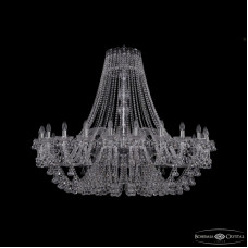 Подвесная люстра Bohemia Ivele Crystal 1409/24/530 Ni