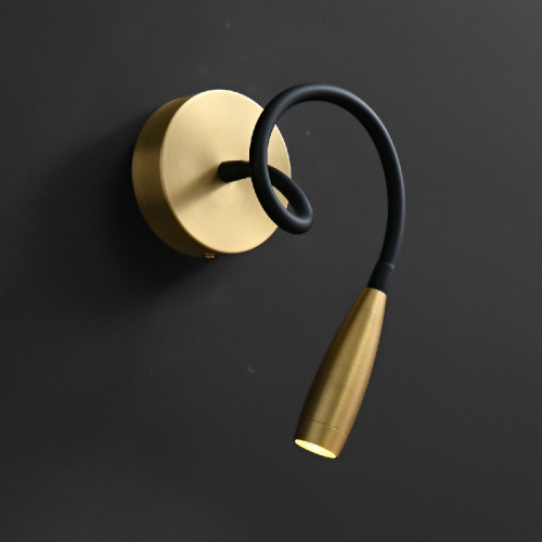 Гибкое бра DeLight Collection Wall lamp MT9016-1W brass