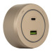 Трековая розетка Arte Milano Am-track-sockets-39 399731TS/USB-Type-C Gold