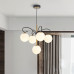 Подвесная люстра Arte Milano Neapolis 273808/4+1 BK/GD
