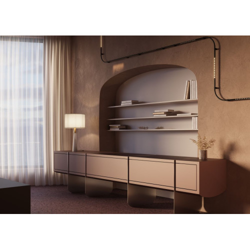 Трековый светильник Maytoni Points C101CL-L500-12W3-6K-B