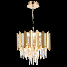 Подвесная люстра Natali Kovaltseva AMAZONE 81444/5C GOLD