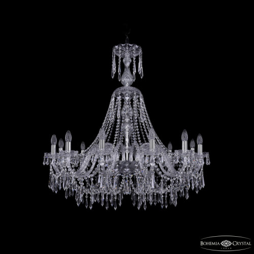 Подвесная люстра Bohemia Ivele Crystal 1403/12/360/XL-100 Ni