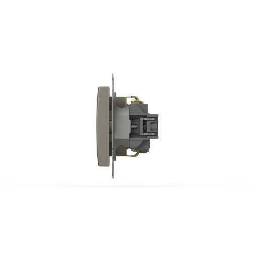 Розетка с заземлением ELBI Zena Vega 609-011400-217