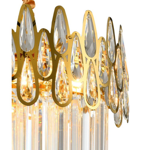 Подвесная люстра Natali Kovaltseva NAVIS 76019/5C GOLD