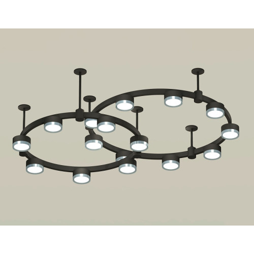 Комплект подвесного светильника Ambrella Light Techno Ring XR92221160 (A9222, A9227, C9242, C9238, N8133)