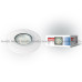 Встраиваемый светильник Fametto Luciole DLS-L104 GU5.3 CHROME/WHITE 10718