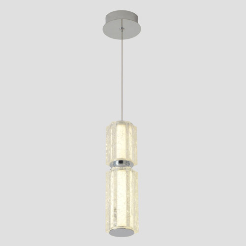 Подвесной светильник Crystal Lux ANTIQUE SP23W LED CHROME Подвесной светильник Crystal Lux ANTIQUE SP23W LED CHROME