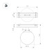 Трековый магнитный светильник Arlight MAG-VIBE-SFERO-R120-6W Warm3000 (BK, 235 deg, 48V) 044457