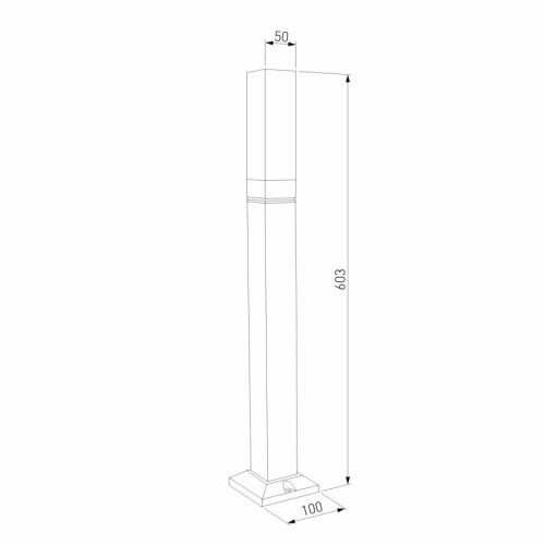 Ландшафтный светильник Elektrostandard 1537 TECHNO LED 4690389168796