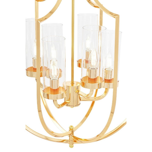 Подвесная люстра Lumina Deco Trulia LDP 8006-6 F.GD