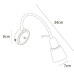 Бра Arte Lamp Lettura A7009AP-1WH