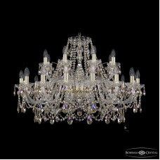 Подвесная люстра Bohemia Ivele Crystal 1411/16+8/360 G R801