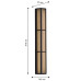 Уличный настенный светильник  Favourite Trellis 4824-3W