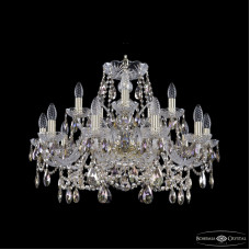 Подвесная люстра Bohemia Ivele Crystal 1411/10+5/240 G R801