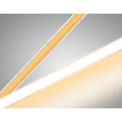 Светодиодная лента Ambrella Light COB 400Led/10W m/ 24V IP20 3000K/ 5m*5mm*2.1mm (2 конт.) GS4611 Светодиодная лента Ambrella Light COB 400Led/10W m/ 24V IP20 3000K/ 5m*5mm*2.1mm (2 конт.) GS4611