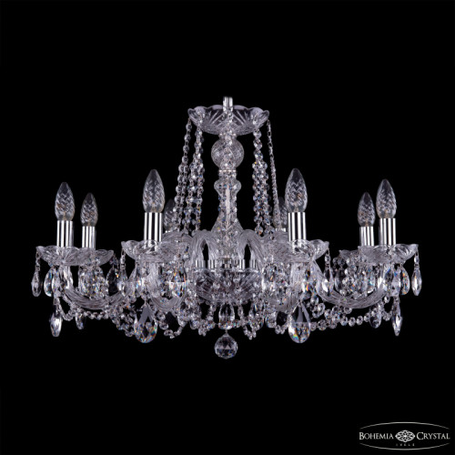 Подвесная люстра Bohemia Ivele Crystal 1402/8/240 Ni