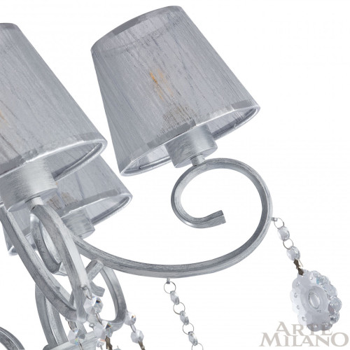 Потолочная люстра Arte Milano Amalfi 337146/8 WT+SL