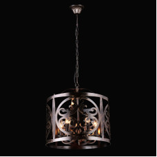 Подвесная люстра Natali Kovaltseva Renaissance10440/5P BROWN COPPER GD