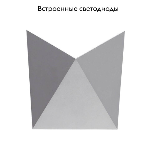 Настенный светодиодный светильник Arte Lamp Busta A1609AP-1GY