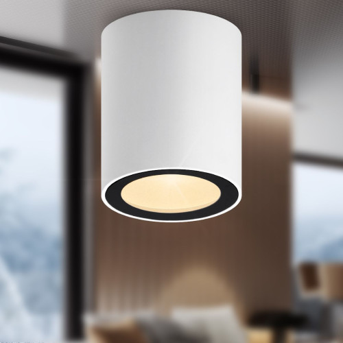Накладной светильник Эра OL48 WH/BK Б0059799
