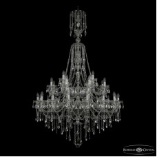 Подвесная люстра Bohemia Ivele Crystal 1415/16+8+4/400/XL-185/2d Ni