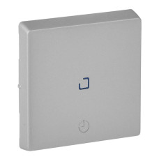 Лицевая панель Legrand Valena Life выключателя с выдержкой времени алюминий 755212