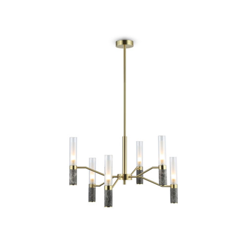 Люстра на штанге Ambrella Light High Light Ceramo Modern LH53353