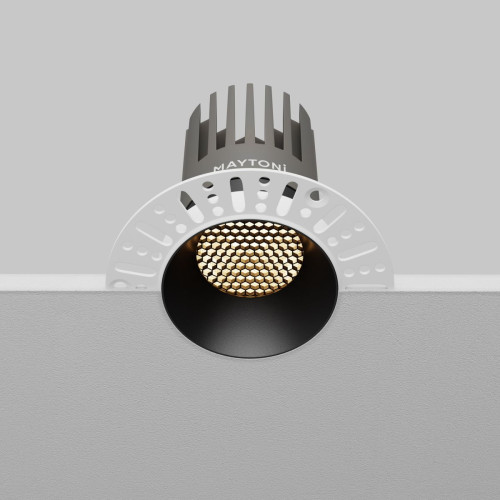 Встраиваемый светильник Maytoni Technical Dip DL121-15W-3K-TRS-B