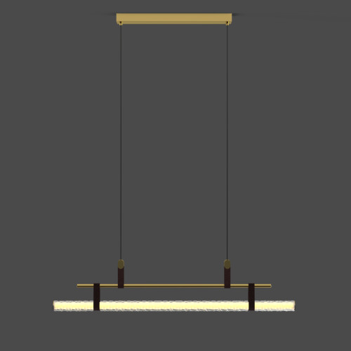 Подвесной светильник Delight Collection 8501P/L brass/clear