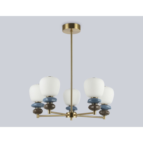 Люстра на штанге Ambrella Light High Light Ceramo Modern LH53164