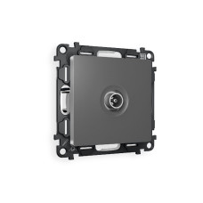 Комплект механизма TV розетки оконечной 50-870 MHz 1dB Ambrella Volt Alfa MA663010