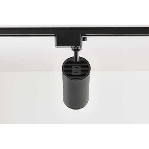 Трековый однофазный светильник Crystal Lux CLT 0.31 021 BK 3CCT ZOOM