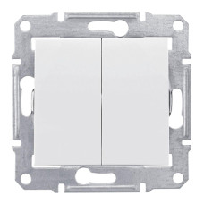 Переключатель двухклавишный Schneider Electric Sedna 10A 250V SDN0600121