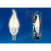 Лампа светодиодная (UL-00002415) Uniel E14 7W 4000K матовая LED-CW37 7W/NW/E14/FR PLP01WH