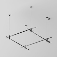 Основание на тросовых подвесах Hang для трековых светильников Maytoni Technical Flarity TFC-Flar-H04-B