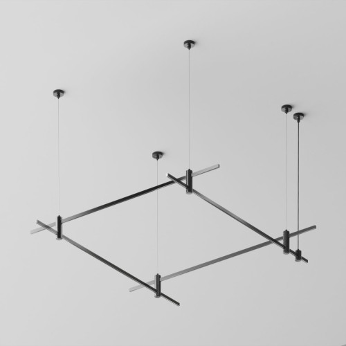 Основание на тросовых подвесах Hang для трековых светильников Maytoni Technical Flarity TFC-Flar-H04-B