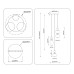 Подвесной светильник Ambrella Light High Light Ceramo Modern LH53143