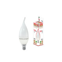 Лампа светодиодная TDM Electric Народная Е14 10W 3000K матовая SQ0340-1598