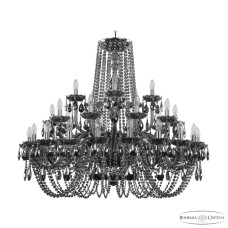 Подвесная люстра Bohemia Ivele Crystal 1402/20+10+5/400 Ni M781