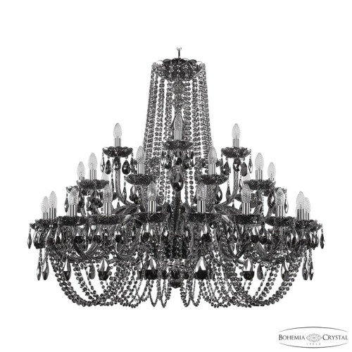 Подвесная люстра Bohemia Ivele Crystal 1402/20+10+5/400 Ni M781