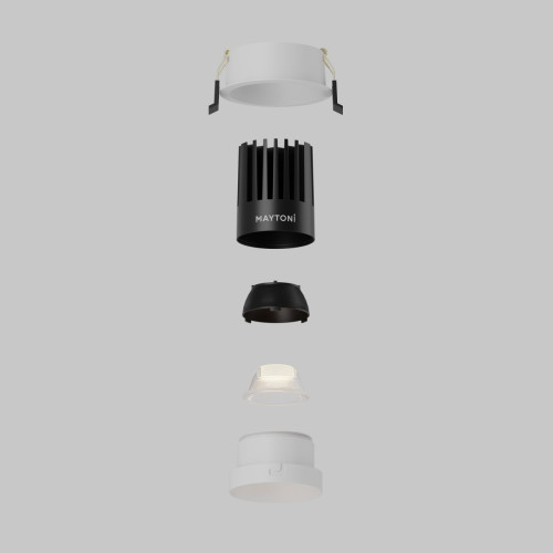 Встраиваемый светильник Maytoni Dip DL117-15W-2.7K-W